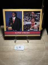1990-91 Hoops Base Set Super Streaks #385 card