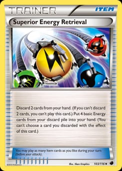Plasma Freeze Superior Energy Retrieval #103 card