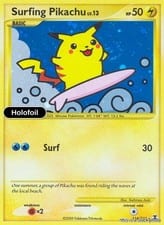 Rising Rivals Surfing Pikachu #114 card