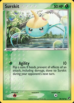 Deoxys Surskit #78 card