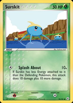 Hidden Legends Surskit #76 card