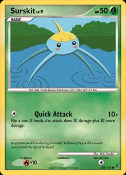 Supreme Victors Surskit #130 card