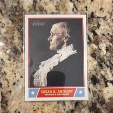 2025 Topps Heritage Notable Americans Susan B. Anthony #NS-30 card