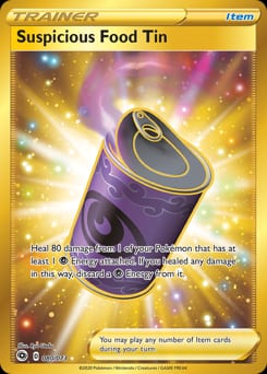 Champion's Path Suspicious Food Tin #80 card