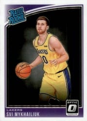 2018-19 Donruss Optic Base Set Svi Mykhailiuk #193 card