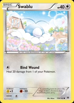 2015 BREAKthrough Swablu #124 card