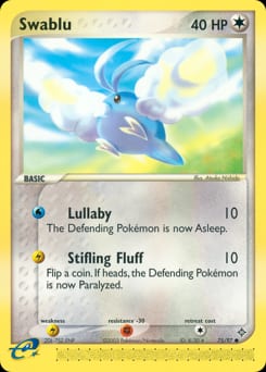 2003 Dragon Swablu #75 card
