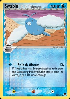Dragon Frontiers Swablu δ #65 card