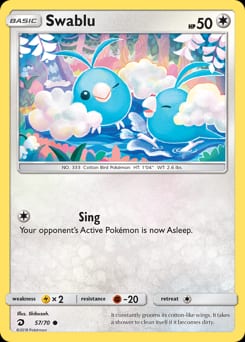Dragon Majesty Swablu #57 card