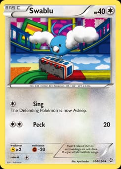 Dragons Exalted Swablu #104 card