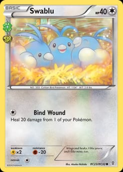Generations Swablu #RC23 card