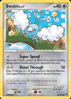 Great Encounters Swablu #86 card