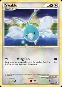 2010 HS—Triumphant Swablu #78 card