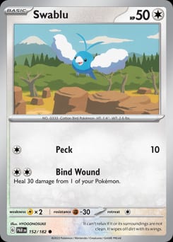 2023 Paradox Rift Swablu #152 card