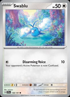 Surging Sparks Swablu #148 card
