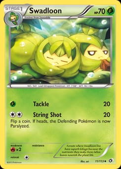 Legendary Treasures Swadloon #11 card