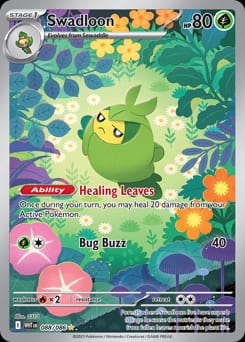 White Flare Swadloon #88 card