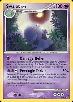 2009 Arceus Swalot #9 card