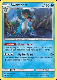 Celestial Storm Swampert #35 card
