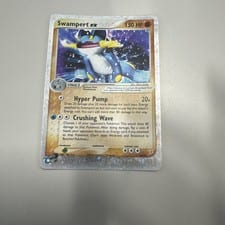 Swampert ex Team Magma vs Team Aqua card