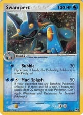 POP Series 1 Swampert #5 card