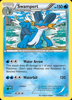 2015 Primal Clash Swampert #35