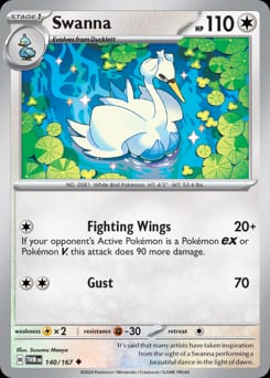 Twilight Masquerade Swanna #140 card