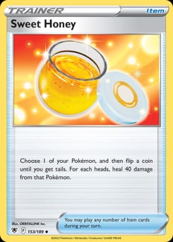 Astral Radiance Sweet Honey #153 card