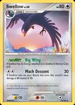 Legends Awakened Swellow #73 card