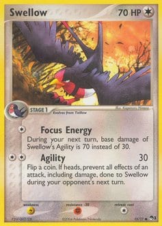 POP Series 1 Swellow #15 card
