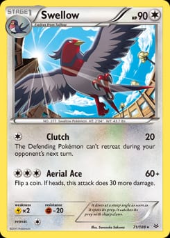 Roaring Skies Swellow #71 card