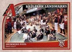 2018 Topps Big League Base Set Swimming Pool #356 card