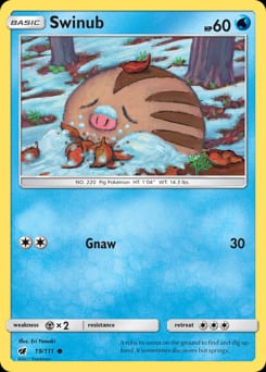 Crimson Invasion Swinub #19 card