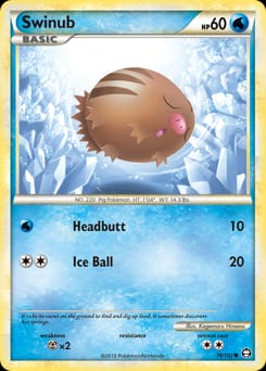 2010 HS—Triumphant Swinub #79 card