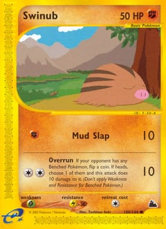 Skyridge Swinub #108 card