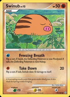 Stormfront Swinub #77 card