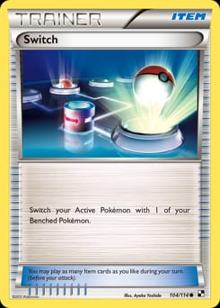 Black & White Switch #104 card