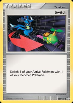 Diamond & Pearl Switch #119 card