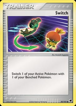 2006 Dragon Frontiers Switch #83 card