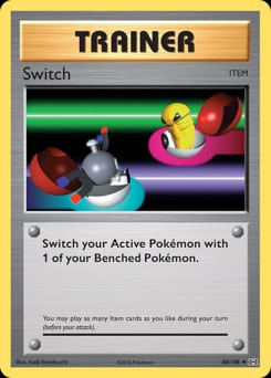 Evolutions Switch #88 card