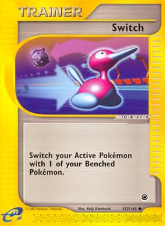 Expedition Base Set Switch #157 card