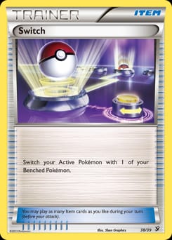 Kalos Starter Set Switch #38 card
