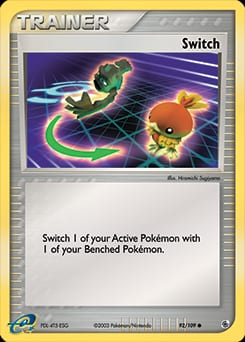 Ruby & Sapphire Switch #92 card