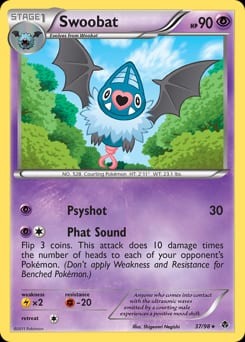 2011 Emerging Powers Swoobat #37 card