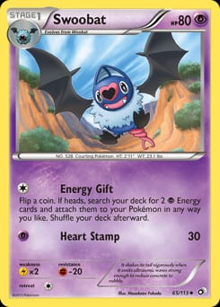 Legendary Treasures Swoobat #65 card