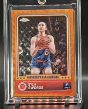 2024 Topps Chrome McDonald's All-American Base Set Syla Swords #11 card