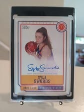 2024 Topps Chrome McDonald's All-American Event Autographs Syla Swords #EA-SY card