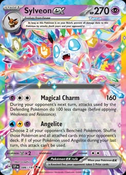 Surging Sparks Sylveon ex #86 card