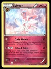 2014 Furious Fists Sylveon #72 card