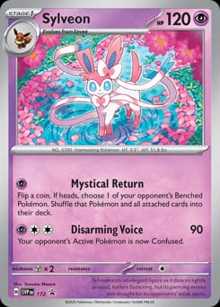 2022 Scarlet & Violet Promos Sylveon #172 card